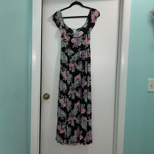 Forever 21 floral maxi dress